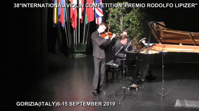 Паганини, Сбаффи, Брамс, Сен-Санс - Изаи. Богдан Шалыга (скрипка). Lipizer Violin Competition