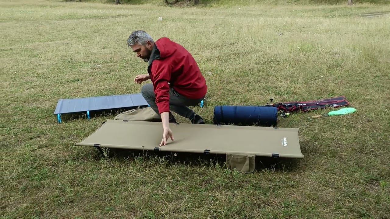 Раскладушка в палатку. TERNIKS рекомендует! смотреть онлайн