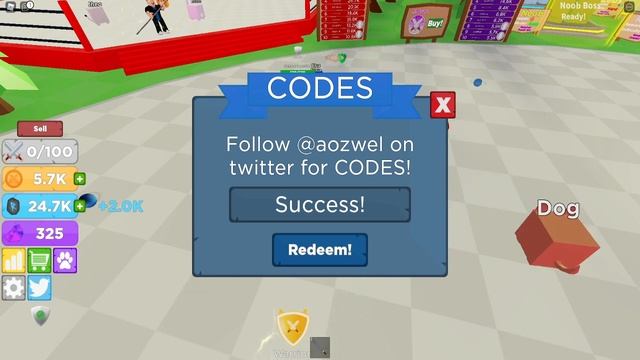 (MAY 2021) All *NEW* Working Codes for Boss Fighting Simulator! ROBLOX смотреть онлайн