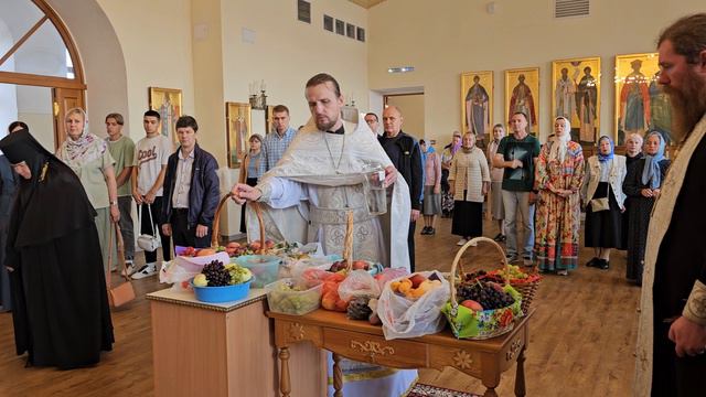 19.08.2024 | ОСВЯЩЕНИЕ ПЛОДОВ В ПРАЗДНИК ПРЕОБРАЖЕНИЯ ГОСПОДНЯ смотреть онлайн