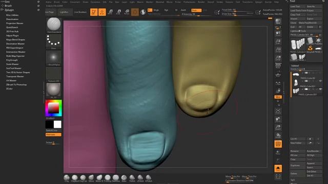 CG-Stream:ZBrush - стопа смотреть онлайн