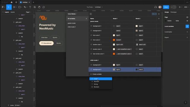 ? LIVE - Figma Variables for Color Systems