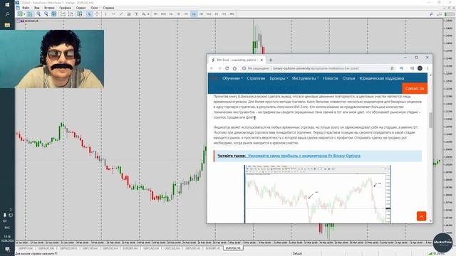 Одобряю - цветастый индикатор BW-ZoneTrade смотреть онлайн