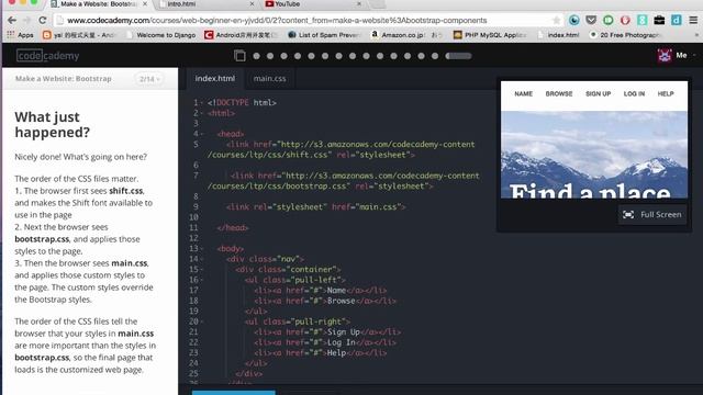輕輕鬆鬆學寫網站＆寫program 20. Bootstrap Import смотреть онлайн