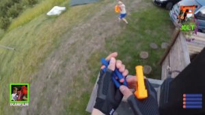 NERF GUN GAME 2 | FIRST PERSON SHOOTER | IEKRITU PAGRABĀ!!!