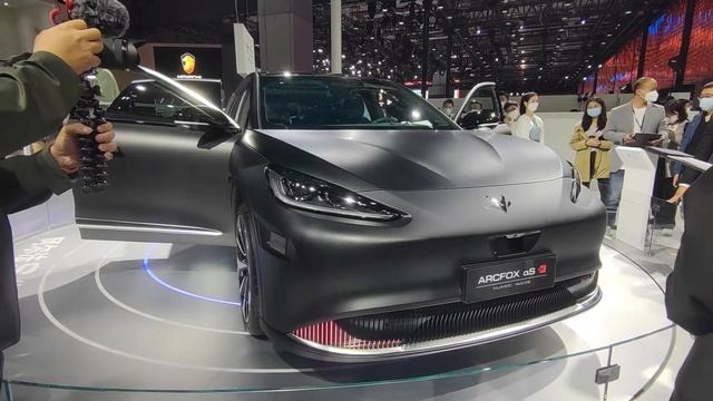 Arcfox Alpha S HI version，Auto Shanghai 2021 смотреть онлайн