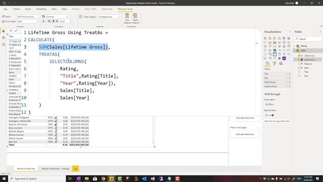 Relationship Based on Multiple Fields in Power BI Using TREATAS DAX Function смотреть онлайн