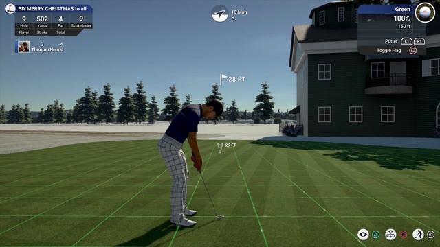 BD's Merry Christmas - Fantasy Course Of The Week #28 | The Golf Club 2019 Gameplay смотреть онлайн