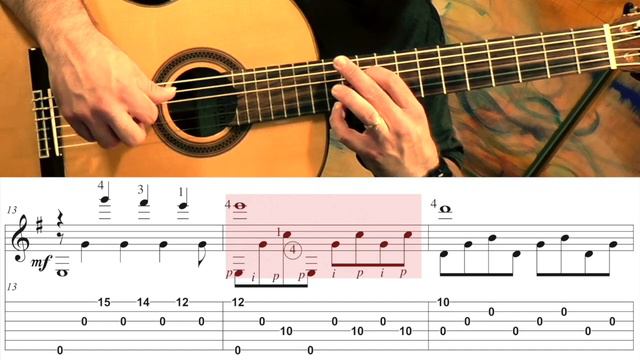 TRUMAN SLEEPS - Philip Glass - Full Tutorial with TAB - Fingerstyle Guitar смотреть онлайн