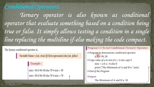 XII CS PYTHON VARIABLES AND OPERATORS PART 4 смотреть онлайн