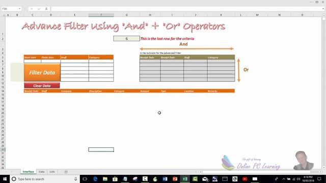 VBA Advanced Filter with And Or Operators - Part1 смотреть онлайн