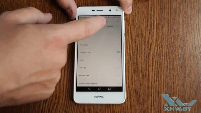 Как установить мелодию на звонок в Huawei Y5 2017 (XHW.BY) смотреть онлайн
