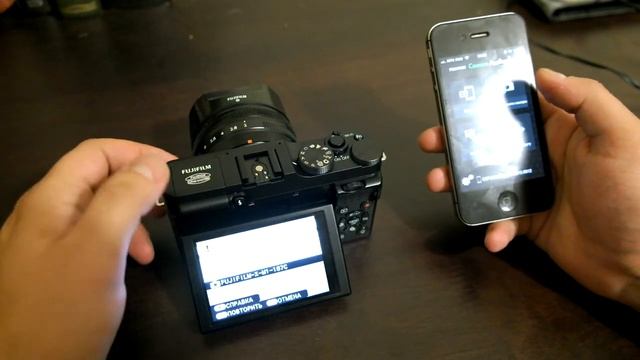 Fijifilm X-M1. Тестирование функции WiFi. смотреть онлайн