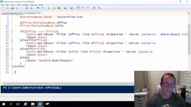 PowerShell RestPS Tutorial #3 - Create API Routes (Using body) смотреть онлайн