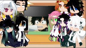 ||Реакция Клинок рассекающий демонов на Моя геройская академия||1\1||