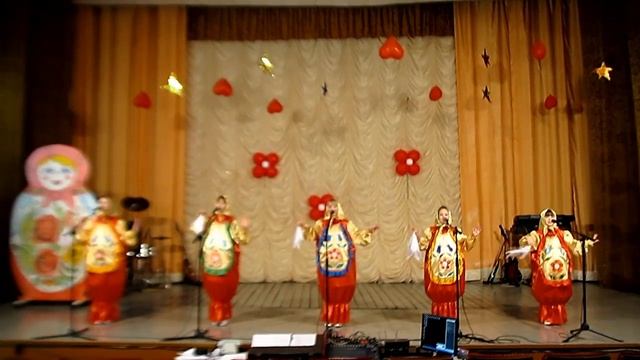 1493 ансамбль Конопушки Республика Мордовия Русские матрешечки смотреть онлайн