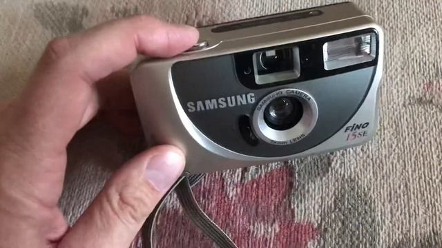 Samsung Fino 15SE camera35mm cpmpact photo film смотреть онлайн