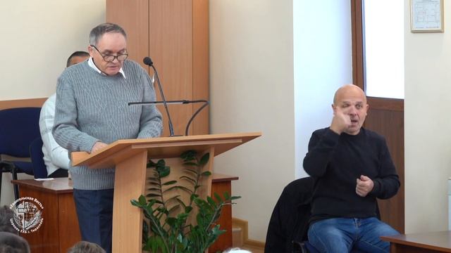 Проповедь "Божье Величие", брат Иван, Сурдоперевод: брат Михаил, ц. "Евангельская Весть",г.Тираспол смотреть онлайн