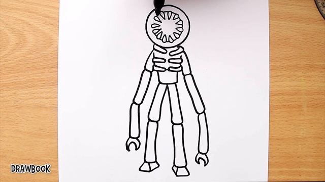 How to draw THE FIGURE | Roblox DOORS Game смотреть онлайн