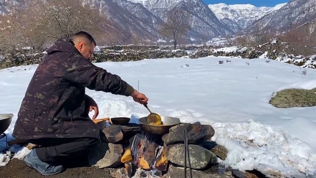 RECIPE FOR TRADITIONAL AZERBAIJANI PILAF! REAL VILLAGE CUISINE! NO TALK смотреть онлайн