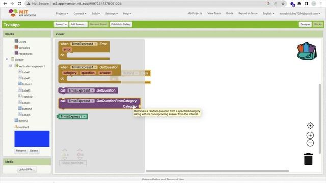 How To Create Trivia Game App using MIT App Inventor | App Inventor Game смотреть онлайн