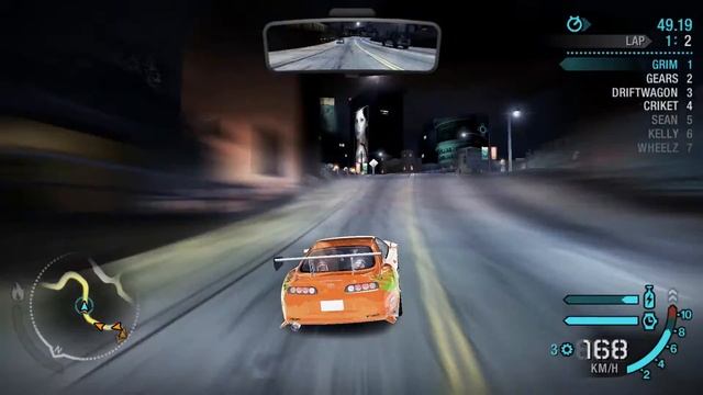 Need For Speed Carbon (Mod Car) - 1994 Toyota Supra MK-IV (F&F) смотреть онлайн