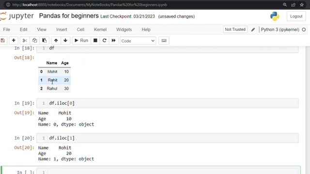 How To Use Iloc In Pandas | What Is The Use Of Iloc In Pandas | Iloc Pandas | Pandas 10 | DevSetGo смотреть онлайн