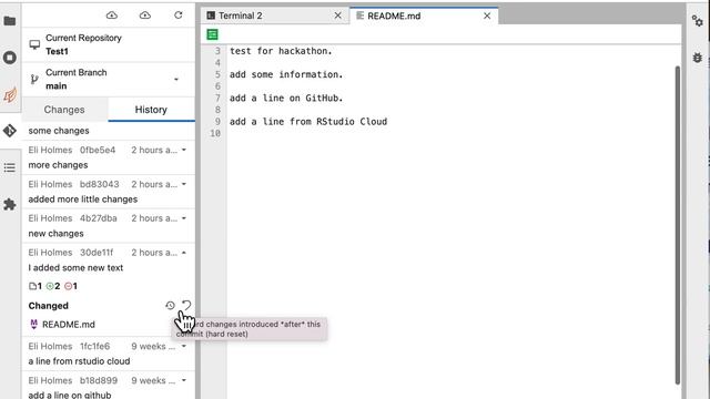 Reverting changes with jupyterlab-git смотреть онлайн