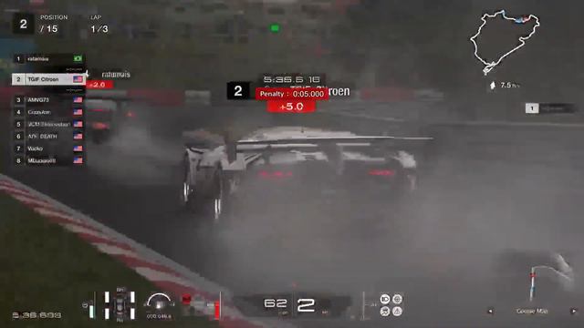 Gran Turismo World Series Manufacturers Cup Nurburgring 3 Laps смотреть онлайн