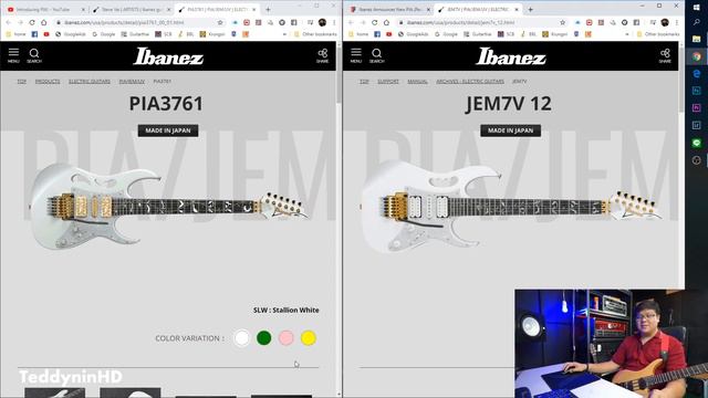 Steve Vai เปิดตัวSignature Guitar ใหม่ชื่อ Ibanez PIA смотреть онлайн
