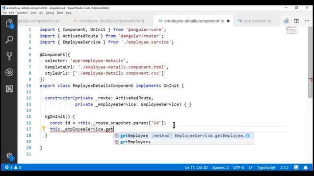 Angular read route parameters смотреть онлайн