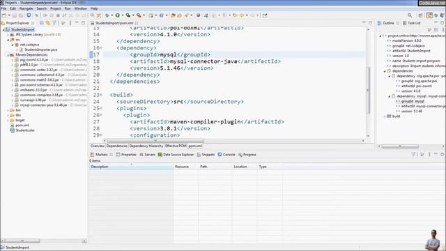 Convert Java project to Maven project in Eclipse смотреть онлайн