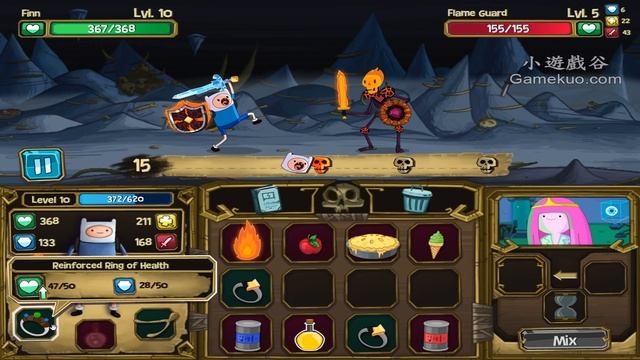Adventure Time - FINN & BONES (Game ALL Level) смотреть онлайн