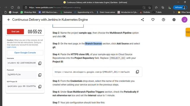 Continuous Delivery with Jenkins in Kubernetes Engine | Quest 6 - Lab 5 смотреть онлайн