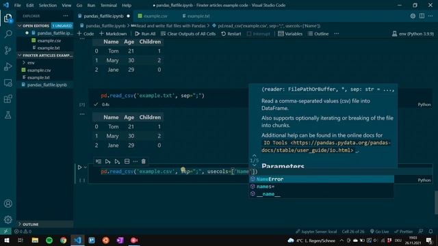 Read and Write Flat Files with Pandas смотреть онлайн