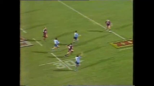 Steve Renouf try - State of Origin Game 3 1994 (Graeme Hughes commentary) смотреть онлайн