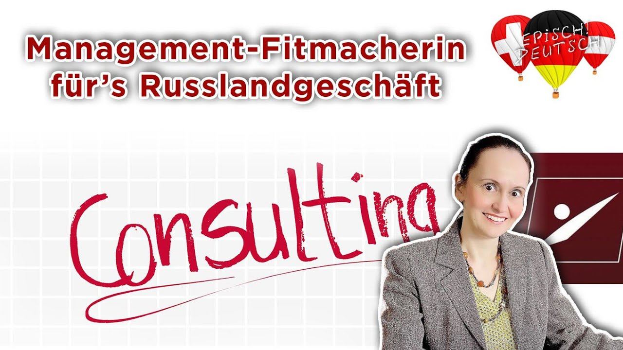 Management-Fitmacherin Für's Russlandgeschäft. Interview Mit  Constance Kachcharova