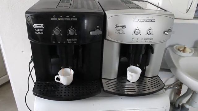 Соревнование кофемашин coffee machine Delonghi Corso и Venezia смотреть онлайн
