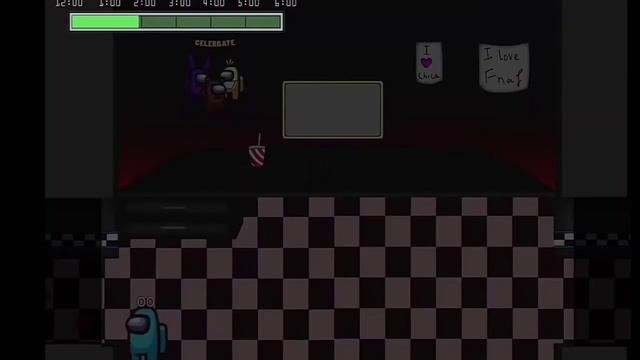 FNAF в Амонг ас, анимация смотреть онлайн