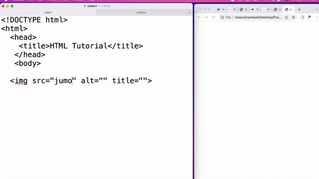 HTLM Tutorial for Beginners title element, title attribute and the alt attribute.22 смотреть онлайн