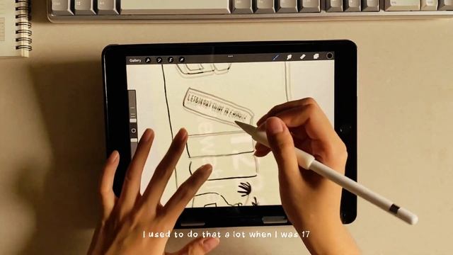 ? making my youtube banner on procreate (cozy!) ✩࿐ chitchat || draw with me 005 смотреть онлайн