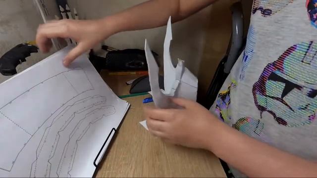 Как сделать шлем штурмовика скаута часть 1|How to make scout trooper helmet part 1 смотреть онлайн