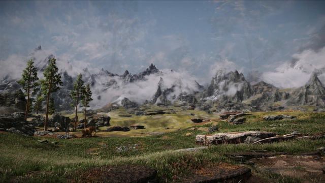 Far Horizons - The Elder Scrolls V Skyrim Guitar Cover and in-game video смотреть онлайн