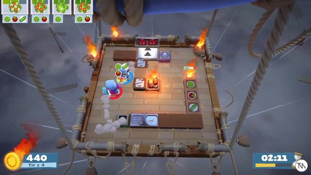 OVERCOOKED 2 PS4 // Level 1-6 (2-Player Gameplay) смотреть онлайн