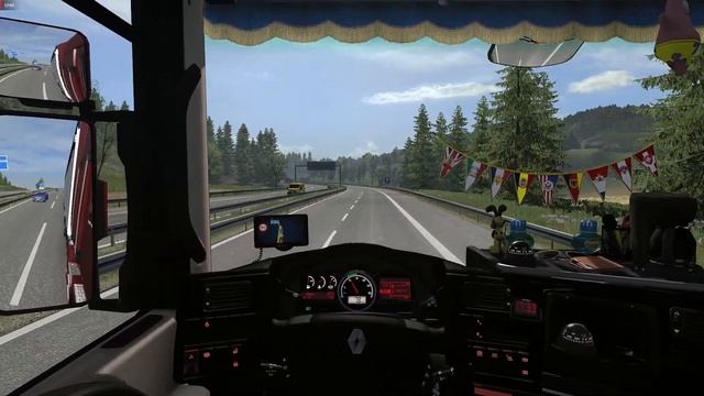 [ETS2] Euro Truck Simulator 2 1.33 - Renault Magnum - Trailer Kraker - Linz to Innsbruck смотреть онлайн