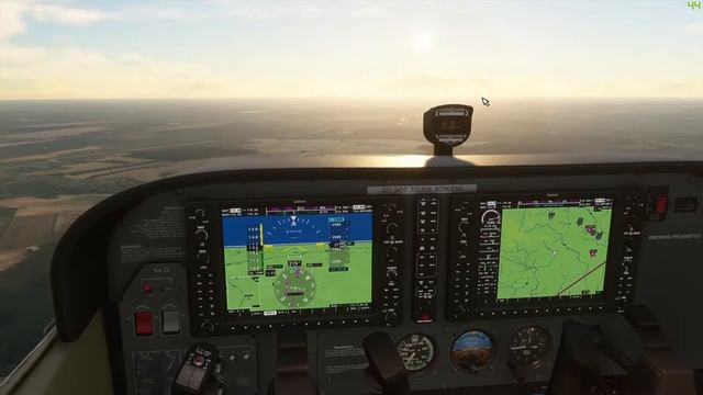 Microsoft Flight Simulator - Кругосветка, Минск (UMMS) - Барановичи (UMMA) смотреть онлайн