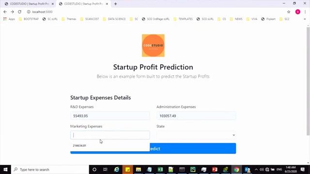 End to End ML Project 2 - P3 - Flask Project and UI Coding смотреть онлайн