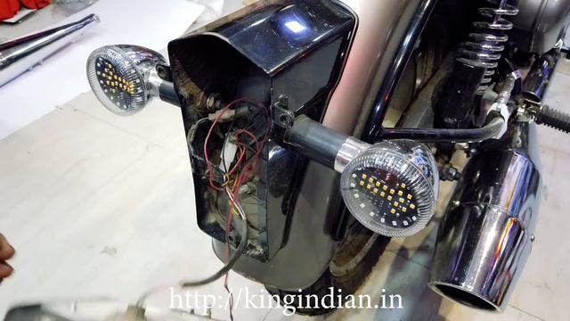 New LED Tail Light for Royal Enfield Classic 500/350 - King Indian - King Indian смотреть онлайн