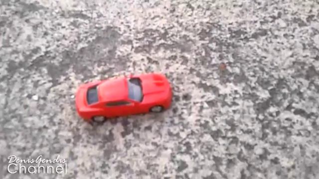 Red Chevrolet RMZ City Car