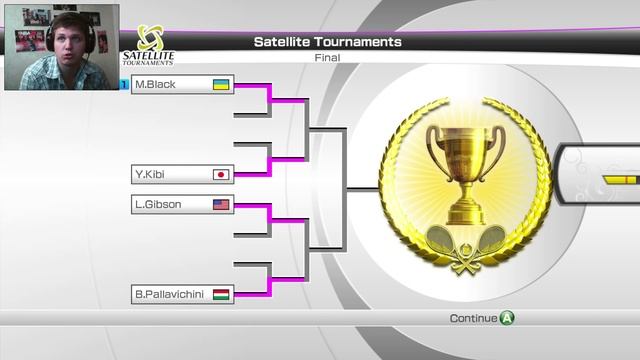 Virtua Tennis 4 - Моя карьера #2 [Первый турнир!] смотреть онлайн